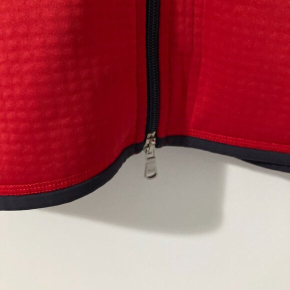 RLX Ralph Lauren Vest Mens XL Outdoors Red Blue Sports Zip Up Hike - Picture 8 of 14